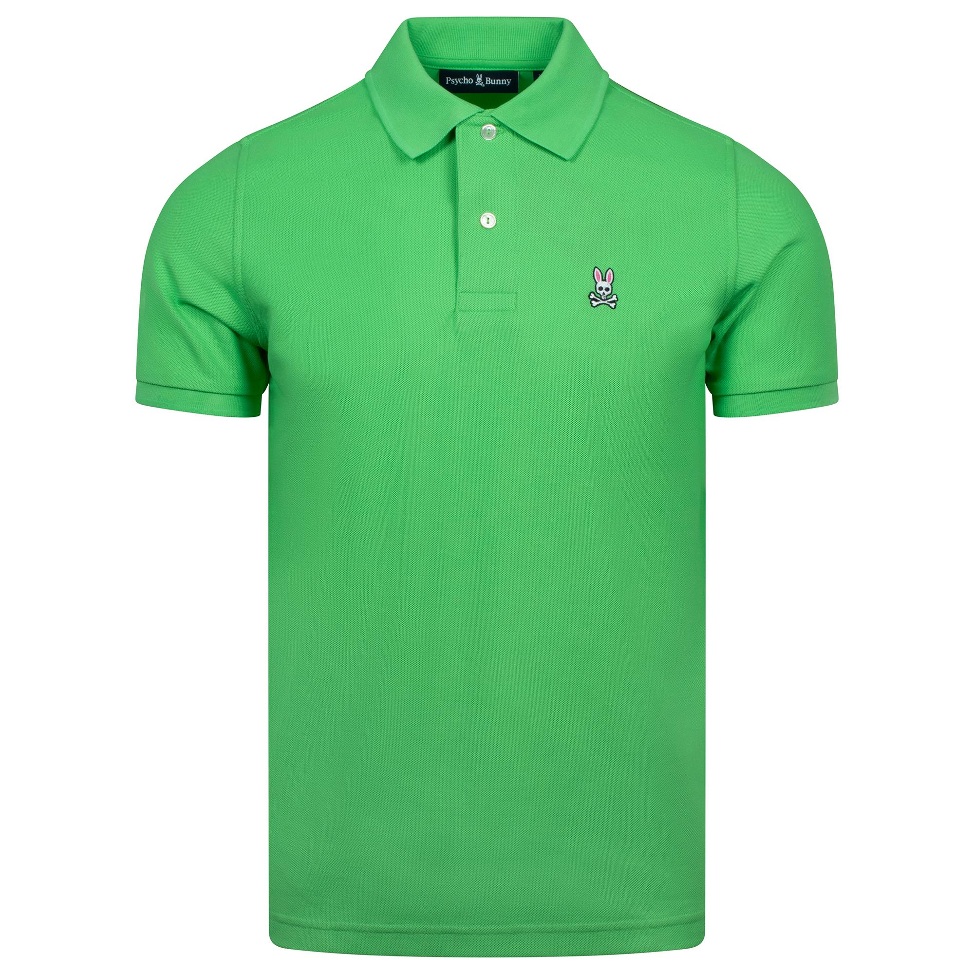 Psycho Bunny Classic Pique Polo Kelly Green